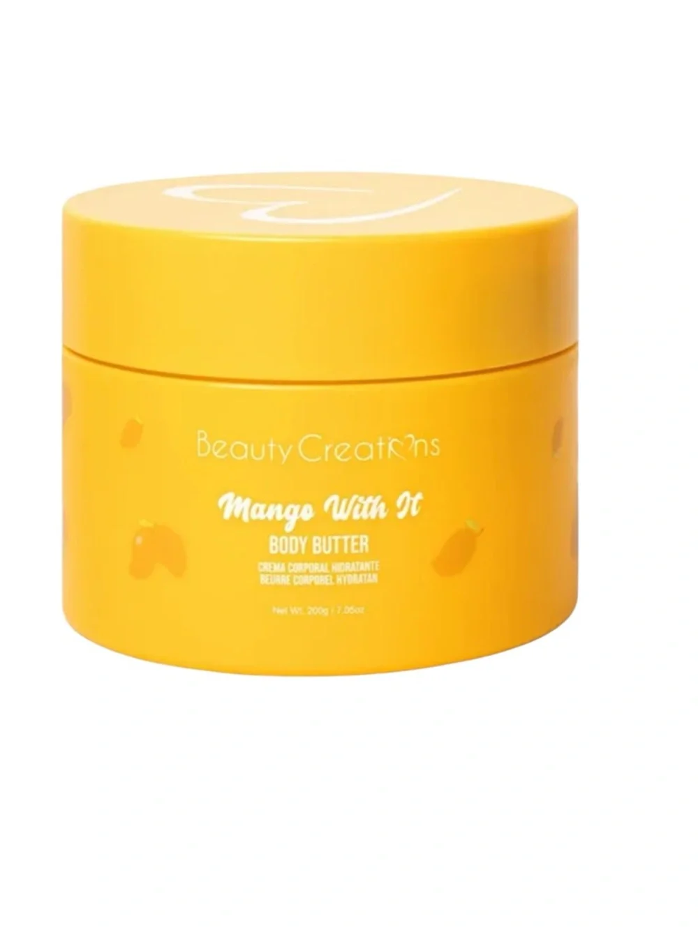 Beauty Creations Mango With It Body Butter - Bright Yellow